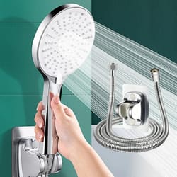 high pressure filtered shower head 5 mode large panel water saver