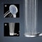 High Pressure Filtered Shower Head 5 Mode Large Panel Water Saver 2