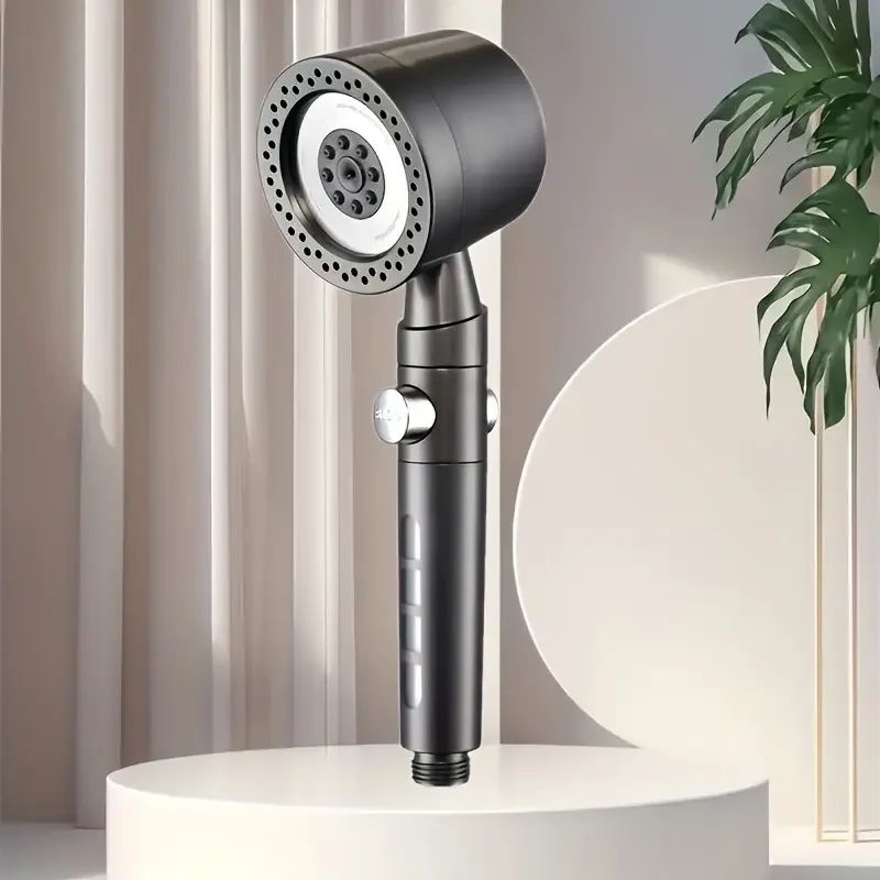 High Pressure Filtered Shower Head 5 Mode Water Saving Handheld Set 6
