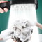 High Pressure Rainfall Shower Head Square Large Outlet Adjustable Set 2
