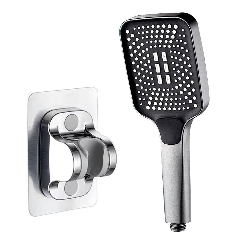 High Pressure Rainfall Shower Head Square Large Outlet Adjustable Set 12