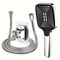 High Pressure Rainfall Shower Head Square Large Outlet Adjustable Set 17
