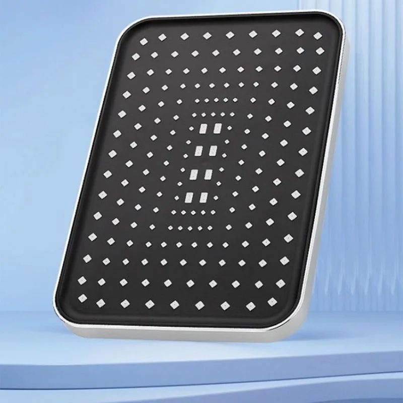 High Pressure Rainfall Shower Head Large Panel 360 Adjustable Bathroom Set 5