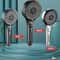 High Pressure Shower Head 6 Mode Adjustable Multifunction Handheld 1