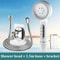 High Pressure Handheld Shower Head 4 Mode Adjustable Bathroom Set 21