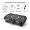 Vibration Plate Exercise Machine Full Body Workout Trainer With Resistance Bands 6