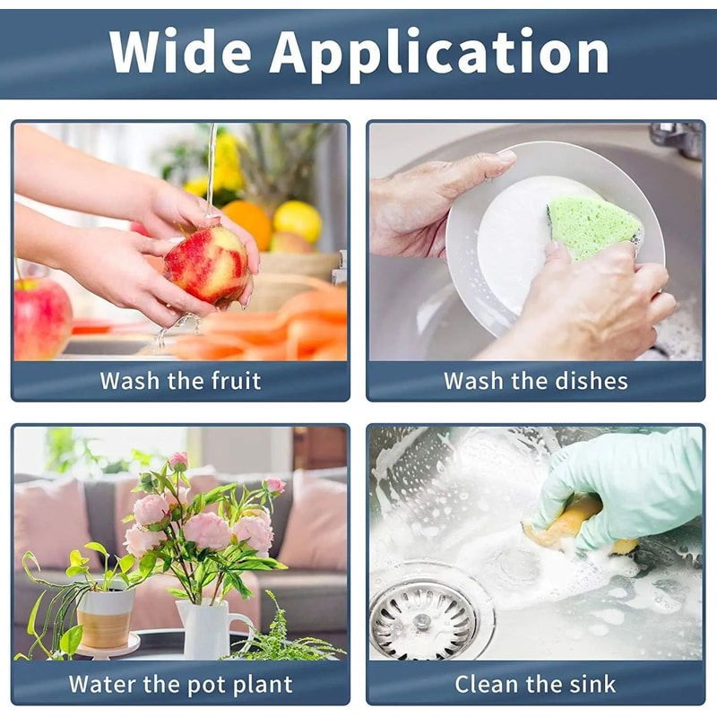 Universal Faucet Shower Extender Kit For Sink And Basin 2