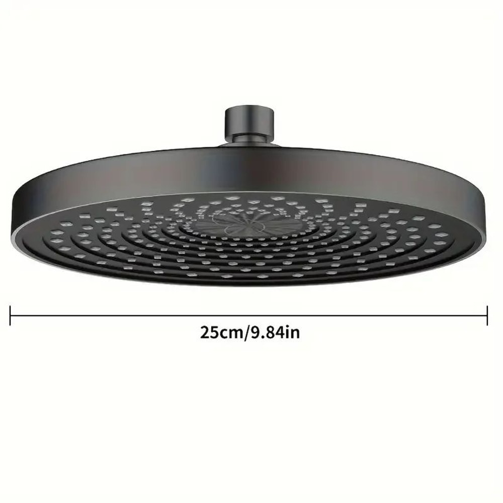 High Pressure Rainfall Shower Head Large Flow Bathroom Sprayer 7