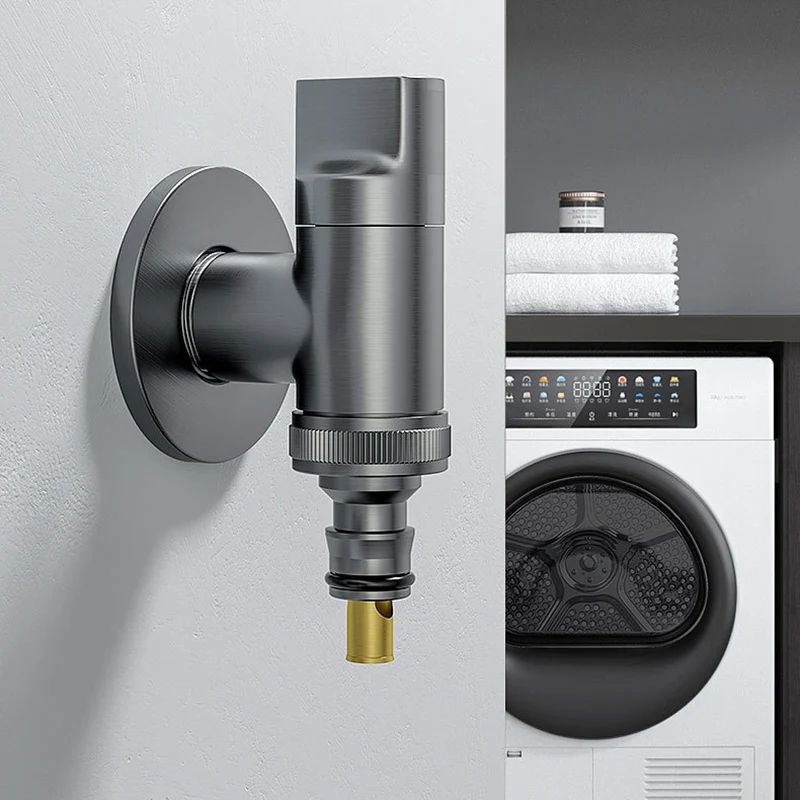 Automatic Water Stop Washing Machine Faucet Valve Connector 1