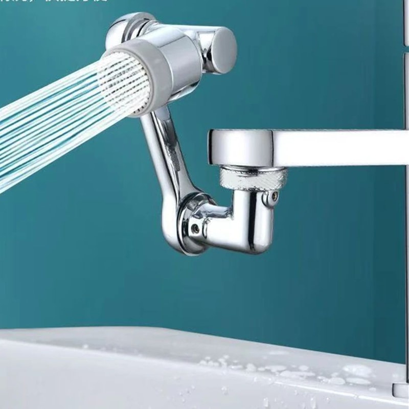 1080 Degree Rotating Faucet Aerator Sprayer Extender 0
