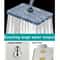 10 Inch High Pressure Rainfall Shower Head Overhead Bathroom Sprayer 4