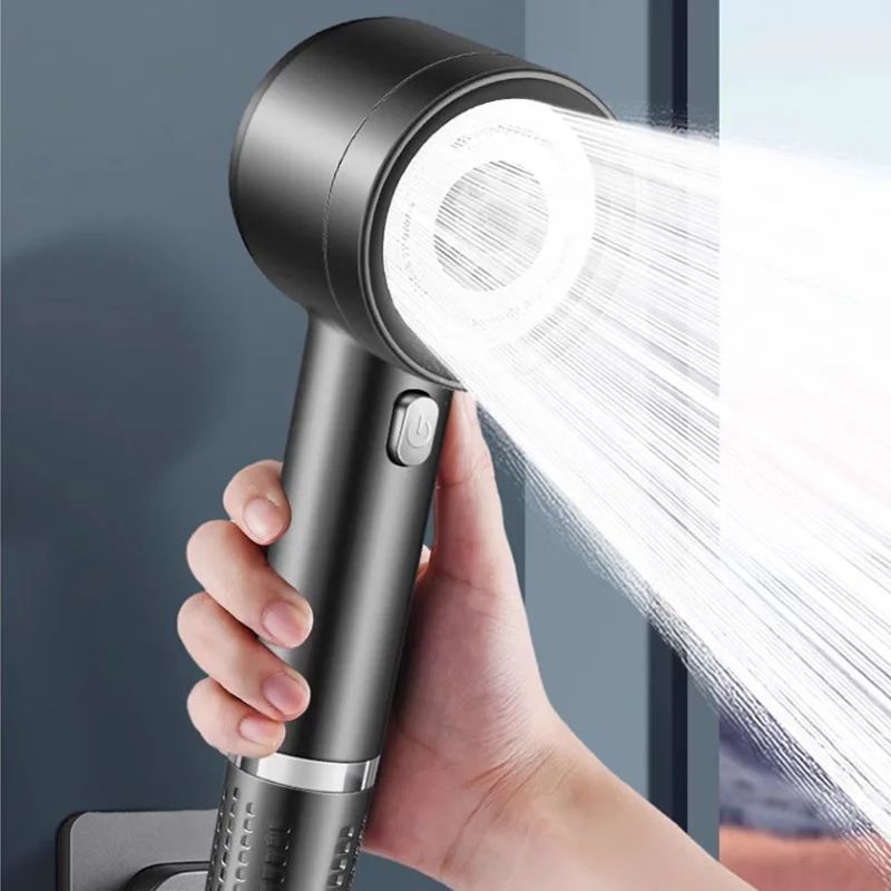 High Pressure Filter Shower Head 4 Mode Water Purifying Shower 1