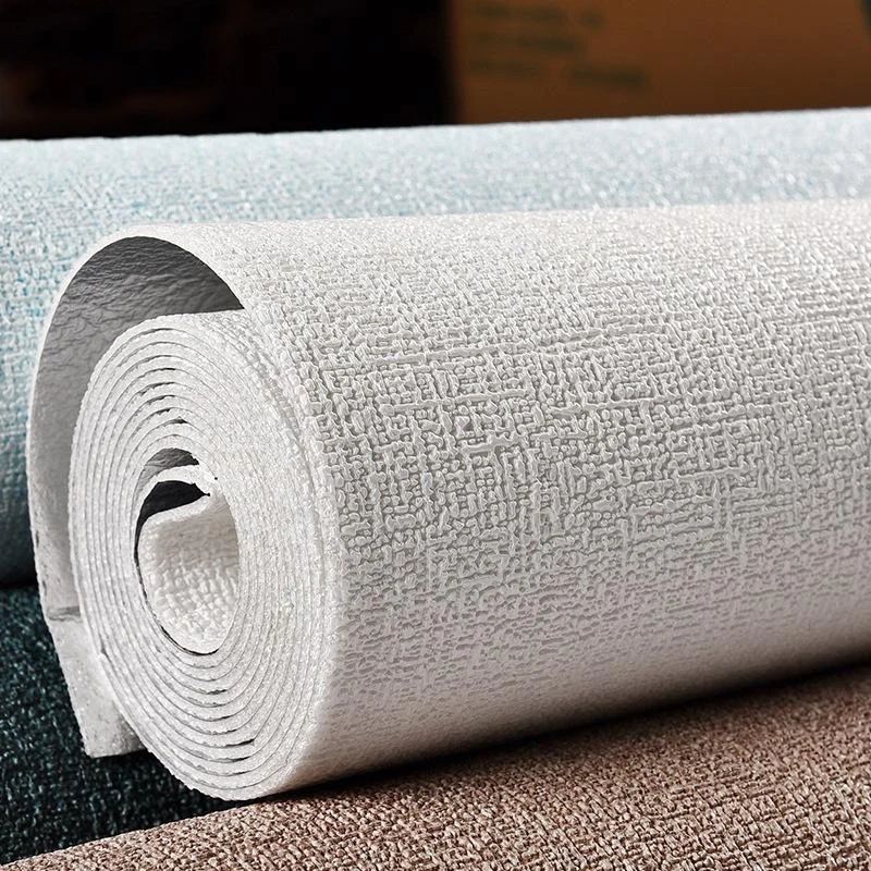 Self Adhesive 3D Wall Sticker Waterproof Cement Gray Wallpaper 2