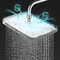Large High Pressure Rainfall Shower Head Wide Coverage Bathroom Sprayer 1
