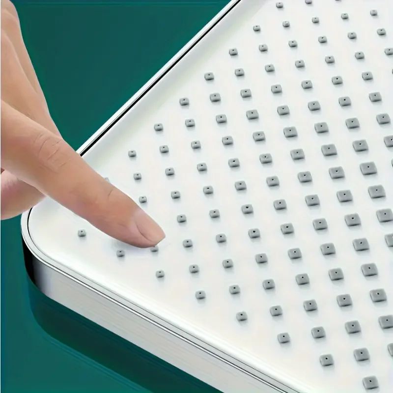 Large High Pressure Rainfall Shower Head Wide Coverage Bathroom Sprayer 4