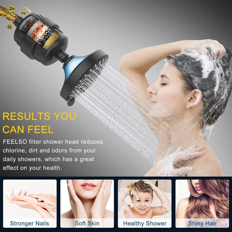 Pre Shower Water Filter High Flow Chlorine Removal Shower Purifier 1