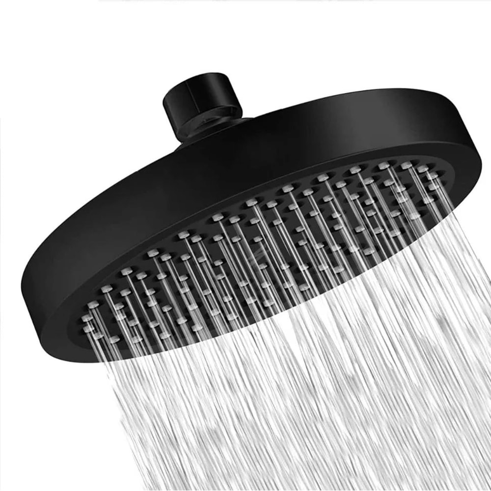 High Pressure Shower Head Set With Extension Rod Bathroom System 6