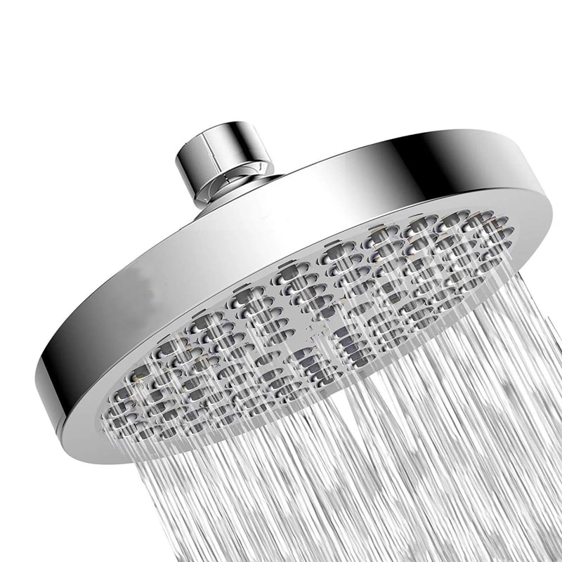 High Pressure Shower Head Set With Extension Rod Bathroom System 7