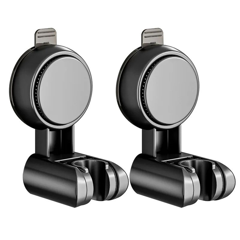 Adjustable Shower Head Holder Suction Cup Wall Mount Bracket 6