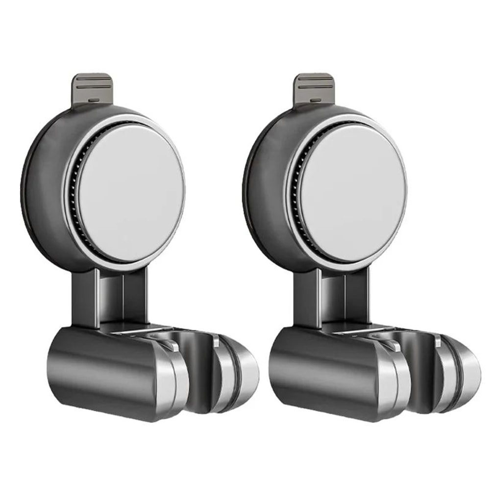 Adjustable Shower Head Holder Suction Cup Wall Mount Bracket 7