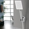 High Pressure Handheld Shower Head Stainless Steel Bathroom Set 8