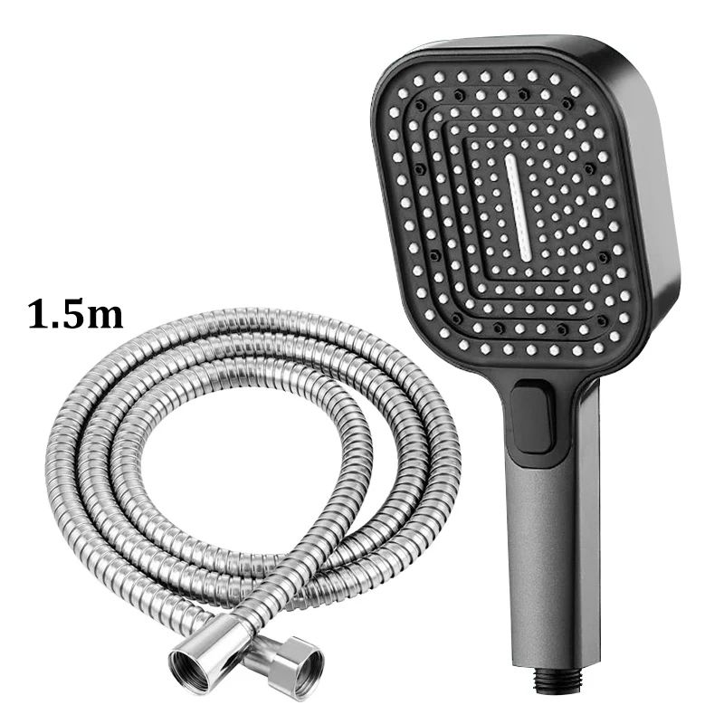 High Pressure 3 Mode Rainfall Shower Head Large Panel Bathroom Set 11