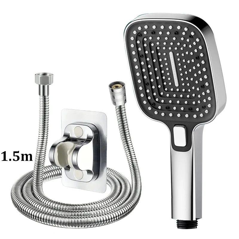 High Pressure 3 Mode Rainfall Shower Head Large Panel Bathroom Set 17