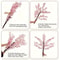 Premium Artificial Cherry Blossom Tree Pink Faux Sakura Indoor Outdoor Decor 4