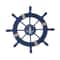 Vintage Wooden Ship Wheel Nautical Wall Decor For Coastal Home Style 0