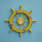 Vintage Wooden Ship Wheel Nautical Wall Decor For Coastal Home Style 9