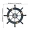 Vintage Wooden Ship Wheel Nautical Wall Decor For Coastal Home Style 4