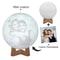 Personalized Moon Lamp Custom Photo Night Light Gift For Loved Ones 1