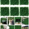 Artificial Boxwood Hedge Wall Panels UV Protected Greenery Privacy Decor Set 1