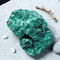 Natural Raw Malachite Crystal Stone Decorative Healing Mineral Specimen 4