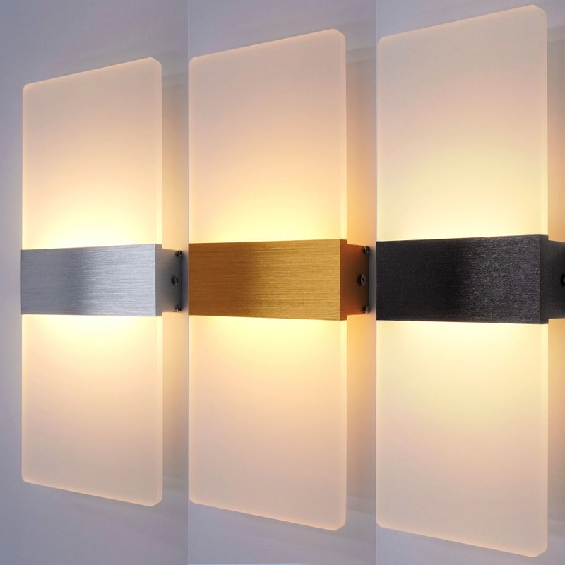 Modern LED Wall Sconce Minimalist Indoor Wall Lamp For Bedroom And Living Room 0