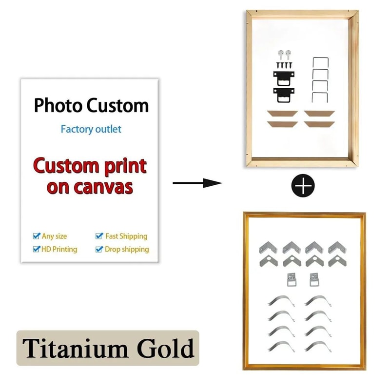 Custom Canvas Photo Print Personalized Wall Art Poster For Home And Gifts 7