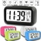 Smart LED Digital Alarm Clock With Calendar And Temperature Display 0