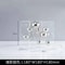 Modern Acrylic Display Box Decorative Cube For Home And Shelf Styling 13
