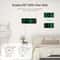 Smart LED Wall Clock With Temperature And Calendar Silent Modern Desk Clock 1