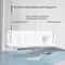 Smart LED Wall Clock With Temperature And Calendar Silent Modern Desk Clock 4