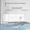 Smart LED Wall Clock With Temperature And Calendar Silent Modern Desk Clock 4