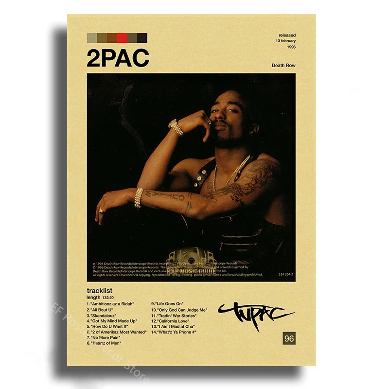 Vintage Music Album Poster Aesthetic Wall Art For Room Decor 7