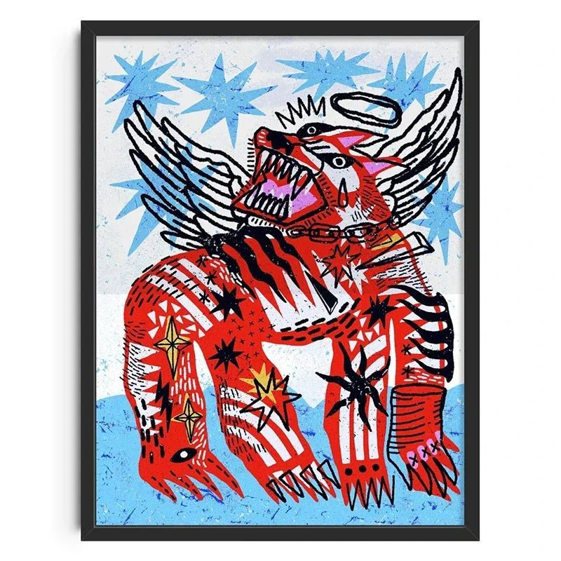 Retro Abstract Canvas Wall Art Vintage Aesthetic Poster For Living Room Decor 15