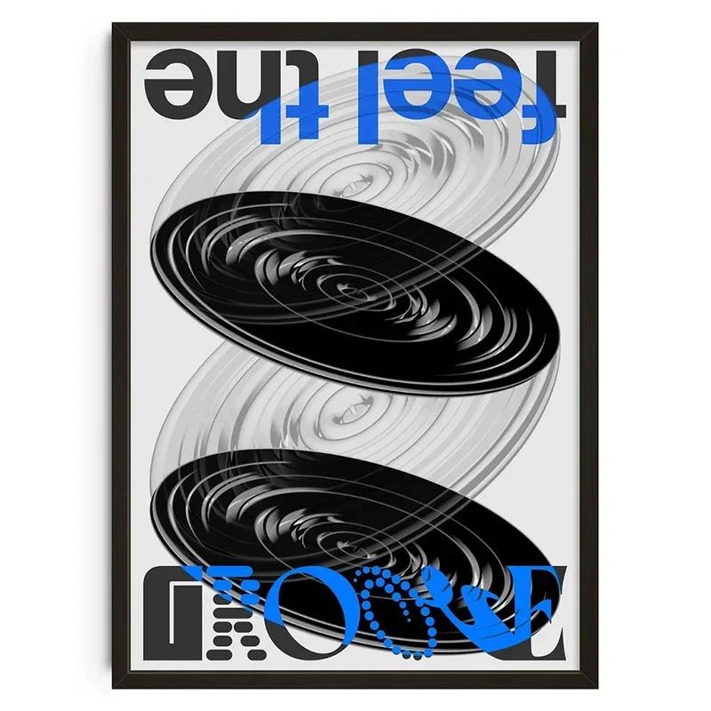 Retro Abstract Canvas Wall Art Vintage Aesthetic Poster For Living Room Decor 17