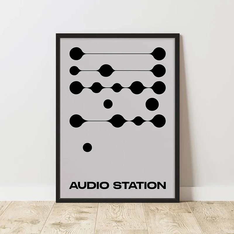 Classic Abstract Canvas Wall Art Retro Minimalist Poster For Home Decor 1