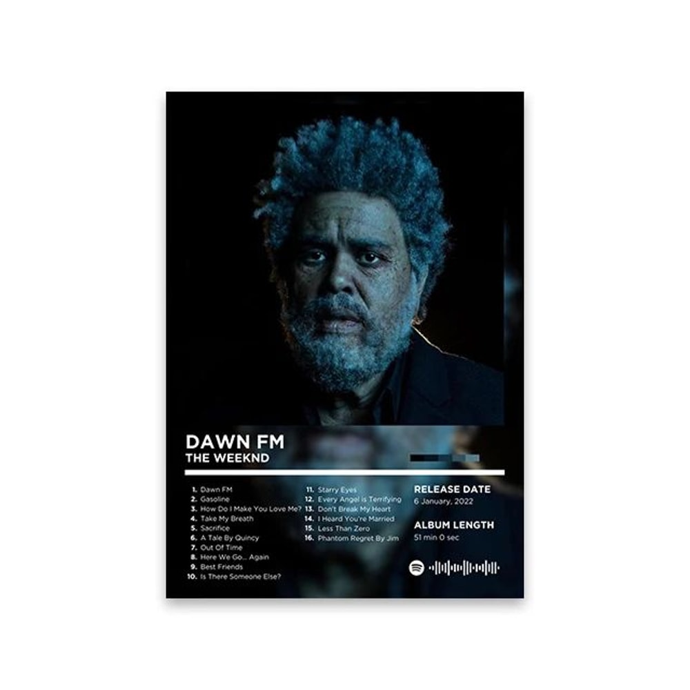 Rapper Album Cover Poster Music Canvas Wall Art For Room Decor 27