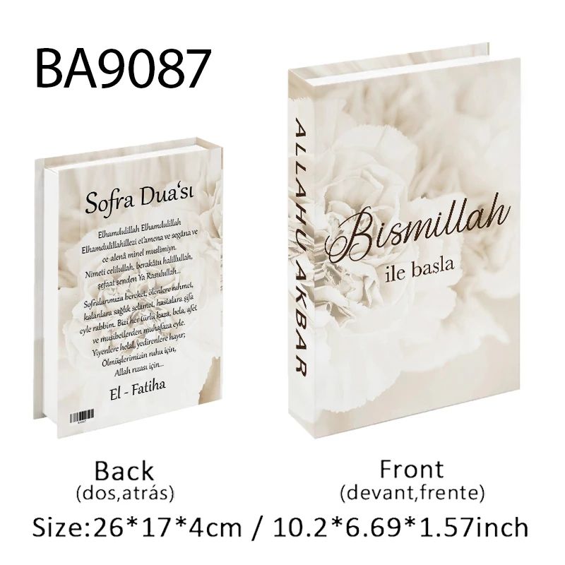 Islamic Decorative Book Storage Box Luxury Coffee Table Organizer For Home Decor 22