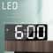 Smart LED Mirror Alarm Clock With Voice Control And Night Mode Display 0