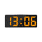 Smart LED Mirror Alarm Clock With Voice Control And Night Mode Display 9