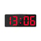 Smart LED Mirror Alarm Clock With Voice Control And Night Mode Display 10